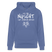 ICK BIN NÜSCHT FÜR SCHWACHE NERVEN-Unisex Bio-Hoodie - Blau