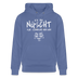 ICK BIN NÜSCHT FÜR SCHWACHE NERVEN-Unisex Bio-Hoodie - Blau