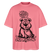 DU SCHNALLST JAR NÜSCHT-Oversized Unisex Bio T-Shirt - Pink 