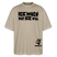 ICK MACH WAT ICK WILL-Oversized Unisex Bio T-Shirt II - Steingrau