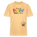 LIEBE IS BUNT-Relaxed Fit Unisex Bio-T-Shirt - Hellgelb