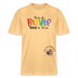 LIEBE IS BUNT-Relaxed Fit Unisex Bio-T-Shirt - Hellgelb