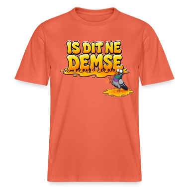 Berlin Shirt-IS DIT NE DEMSE-RELAXED FIT Unisex Organic T-Shirt - Hellrot