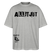 ALLET JUT-Unisex Oversize Bio-T-Shirt - Grau meliert