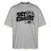 Berliner Schnauze-DIT ESKALIERT EH-Oversized Unisex Bio T-Shirt - Grau meliert