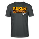 BERLIN ICK LIEB DIR - Unisex BIO T-Shirt - Anthrazit