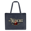 Einkaufstasche mit Berliner Schnauze-JIBT NÜSCHT IHR FLITZPIEPEN - midnight Blue