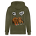 Berliner Bär mit Berliner Schnauze-WATN? NÜSCHT!-Unisex Bio-Kapuzenjacke - Khaki