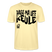 PASS MA UFF KEULE - Unisex T-Shirt Bio-regular - Creme