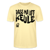 PASS MA UFF KEULE - Unisex T-Shirt Bio-regular - Creme