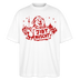 Berlin Shirt "Jibt nüscht" - Weihnachts-Oversized Unisex Bio T-Shirt - Weiß