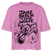 Berlin Shirt-JANZ BERLIN IS EENE WOLKE-Frauen Boxy Bio-T-Shirt - Pink