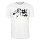 Dit freundliche Shirt mit Berliner Schnauze-MACH 'N ABJANG-Unisex Bio T-Shirt - Weiß