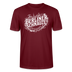 BERLINER SCHNAUZE-Unisex T-Shirt BIO - Burgunderrot