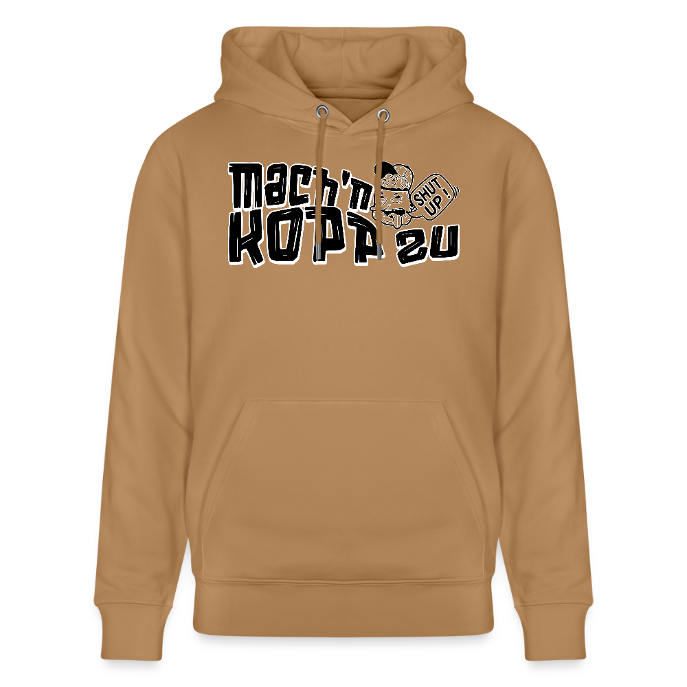 MACH N KOPP ZU-Unisex Bio-Hoodie - Karamell 