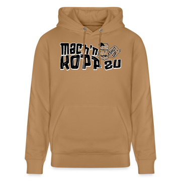 MACH N KOPP ZU-Unisex Bio-Hoodie - Karamell 