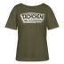 TACHCHEN IHR FLITZPIEPEN-Berlin Shirt-Rundhals Frauen Bio-T-Shirt - Khaki
