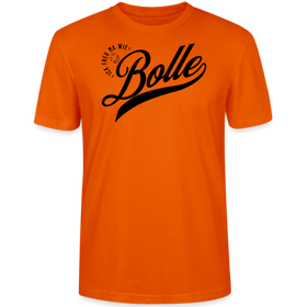 ICK FREU MA WIE BOLLE-Unisex T-Shirt BIO - Tieforange