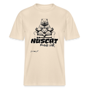 NÜSCHT MUSS ICK-Relaxed Fit Unisex Bio-T-Shirt - Naturweiß