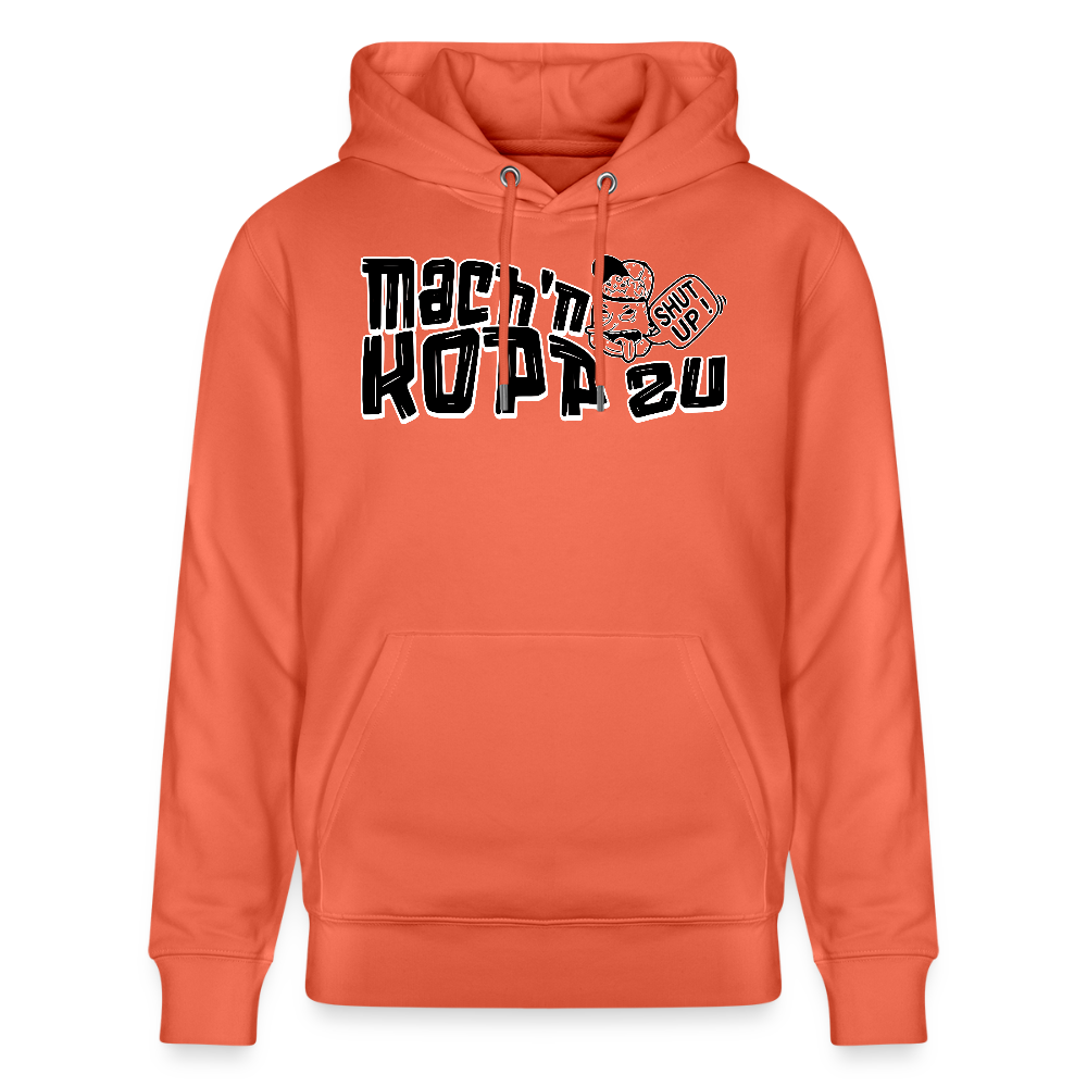 MACH N KOPP ZU-Unisex Bio-Hoodie - Hellrot