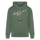 KIEKST'N SO?-Unisex Bio-Hoodie II - Tanngrün
