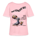 WAT KIEKSTN SO?-Rundhals Frauen Bio-T-Shirt - Hellrosa
