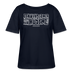 Berliner Spruch-ICK WUNDER MIR-Rundhals Frauen Bio-T-Shirt - Navy