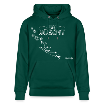 Weihnachten in Berlin 25-JIBT NÜSCHT-Unisex Bio-Hoodie - Forest