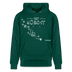 Weihnachten in Berlin 25-JIBT NÜSCHT-Unisex Bio-Hoodie - Forest