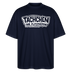 Berlin Shirt-TACHCHEN IHR FLITZPIEPEN-Oversized Unisex Bio T-Shirt - Navy