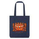 KODDERSCHNAUZE - recycelter Heavyweight Stoffbeutel - melange Blue