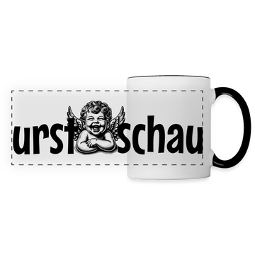 URST SCHAU - Panoramatasse - Weiß/Schwarz