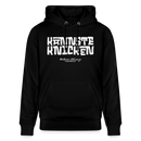 Berliner Schnauze - KANNSTE KNICKEN-Unisex Bio-Hoodie - Schwarz