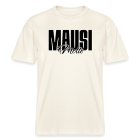 MAUSI UND MOTTE-Relaxed Fit Unisex Bio-T-Shirt - Naturweiß 