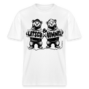LATSCH & BOMMEL-relaxed fit Unisex Bio T-Shirt - Weiß