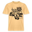 ICK LACH MIR N AST - RELAXED FIT Unisex Organic T-Shirt als Berlin Souvenir - Hellgelb