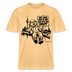 ICK LACH MIR N AST - RELAXED FIT Unisex Organic T-Shirt als Berlin Souvenir - Hellgelb