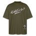 KIEKST'N SO?-Oversized Unisex Bio T-Shirt II - Khaki