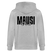 MAUSI UND MOTTE-Unisex Bio-Kapuzenjacke - Grau meliert
