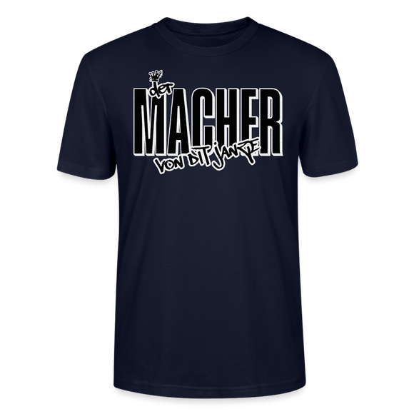 DER MACHER VON DIT JANZE - Unisex T-Shirt  BIO - Navy