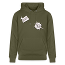 WATN? NÜSCHT!-Unisex Bio-Hoodie - Khaki Grün