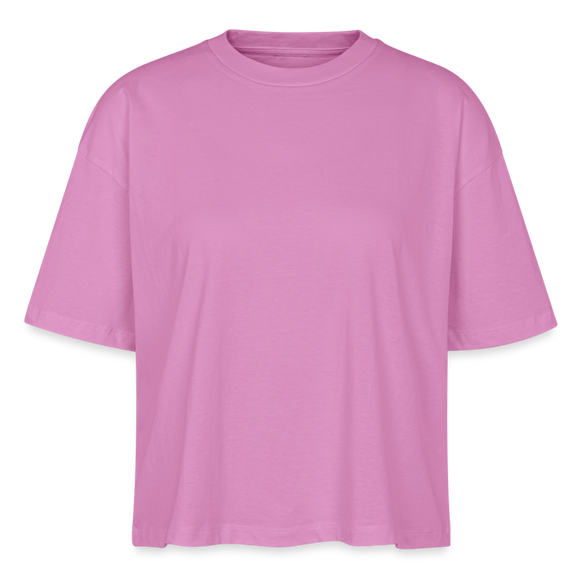 TACHCHEN BERLINER - Frauen Boxy Bio-T-Shirt-back - Pink