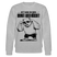 Berliner Bär mit Spruch-NETT KANN ICK OOCH-BRINGT ABER NÜSCHT-Unisex Bio-Sweatshirt - Grau meliert