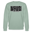 MAUSI UND MOTTE-Unisex Bio-Sweatshirt - Helles Graugrün