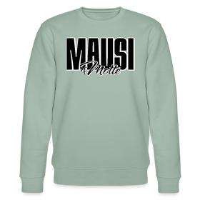 MAUSI UND MOTTE-Unisex Bio-Sweatshirt - Helles Graugrün