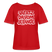 VAFATZ DA VOM JELÄNDE-Rundhals Frauen Bio-T-Shirt - Rot