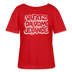 VAFATZ DA VOM JELÄNDE-Rundhals Frauen Bio-T-Shirt - Rot