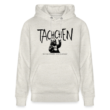 TACHCHEN BERLINER - Unisex Bio-Hoodie - Beige meliert