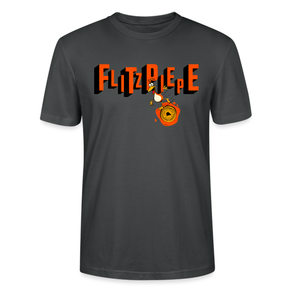 FLITZPIEPE - Unisex T-Shirt BIO - Anthrazit