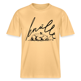 KNÜLLE - Relaxed Fit Unisex Bio-T-Shirt - Hellgelb